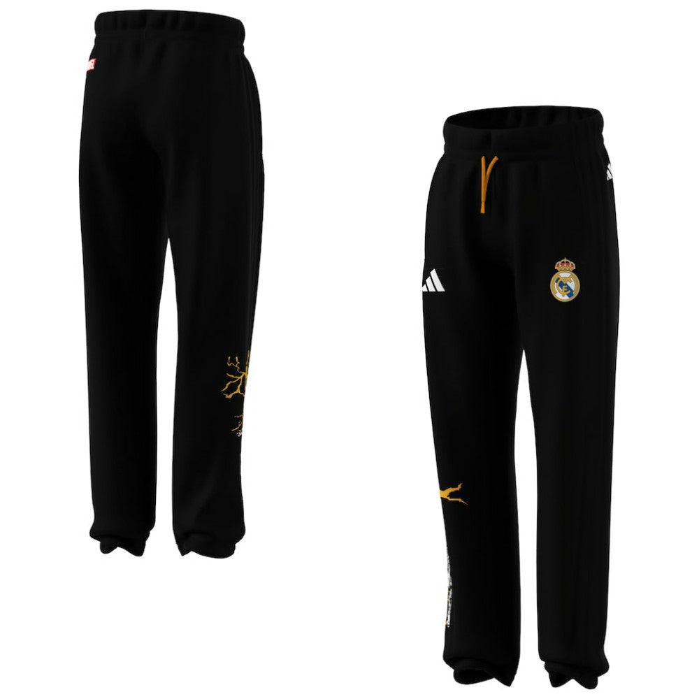 Real Madrid x Marvel Youth Track Pants - Black | Adidas for sale