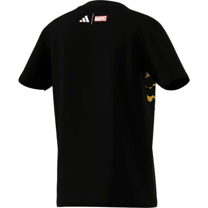 Real Madrid x Marvel Youth Graphic T-Shirt - Black | Adidas outlet