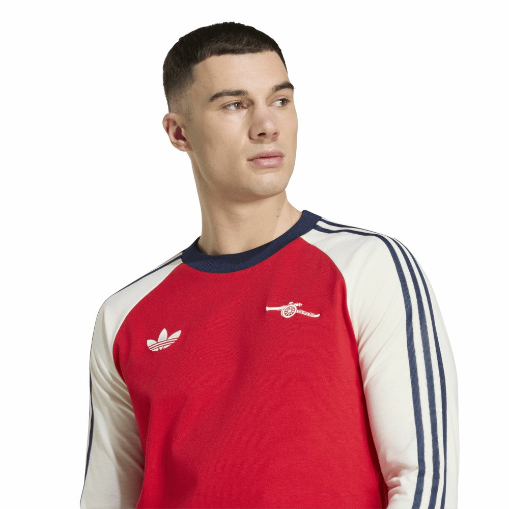 Arsenal Originals Culturewear Originals Long Sleeve T-Shirt - Red | Adidas shop