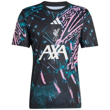 Liverpool 2025/26 Pre-Match Training Jersey - Black | Adidas discount