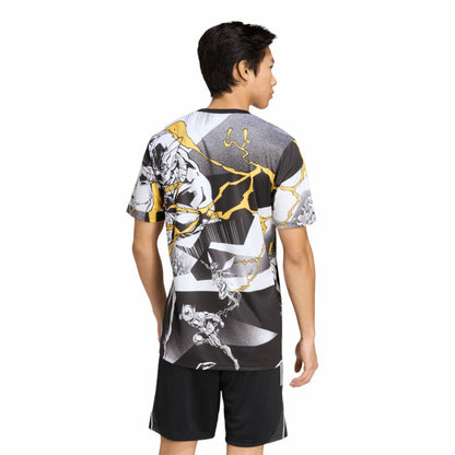 Real Madrid x Marvel AEROREADY 2025/26 Pre-Match Top - White | Adidas for sale