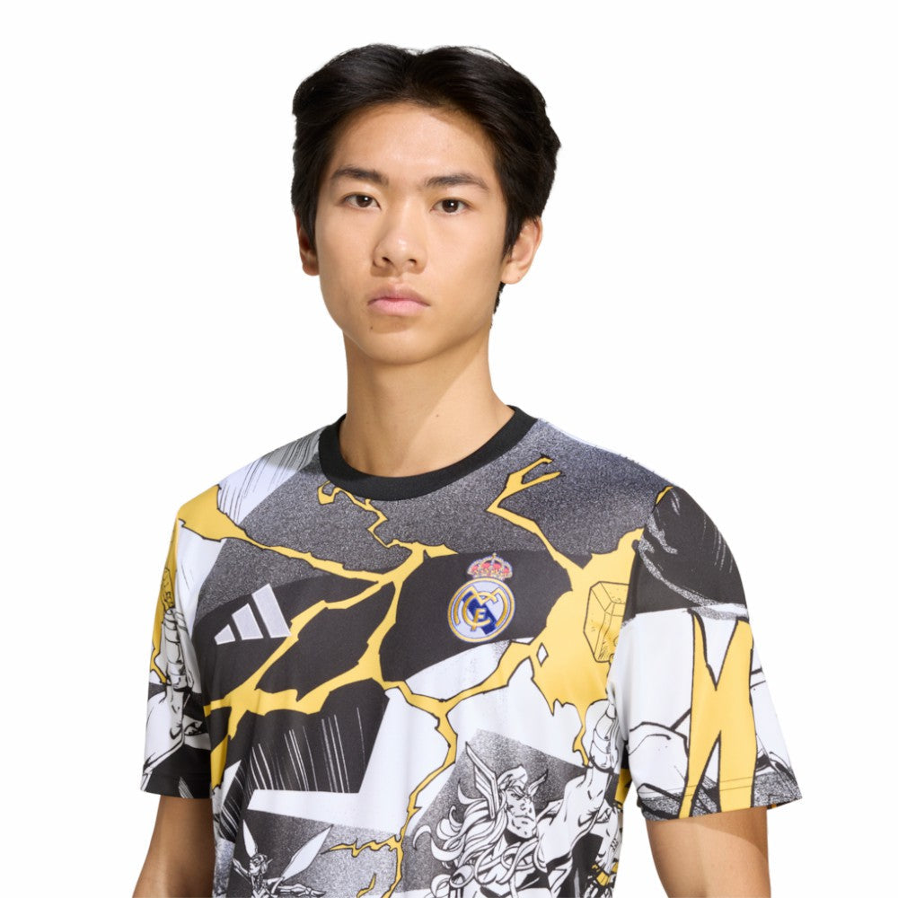 Real Madrid x Marvel AEROREADY 2025/26 Pre-Match Top - White | Adidas for sale