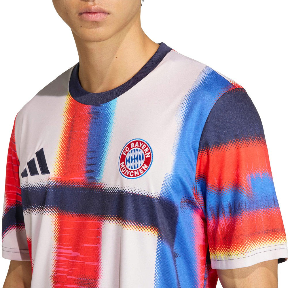 Bayern Munich 2025/26 Pre-Match Training Jersey - Navy | Adidas discount