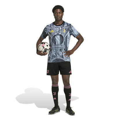 Juventus 2025/26 Pre-Match Training Jersey - Black | Adidas sale