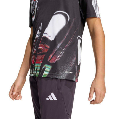 Manchester United Youth 2025/26 Pre-Match Training Jersey - Black | Adidas for sale