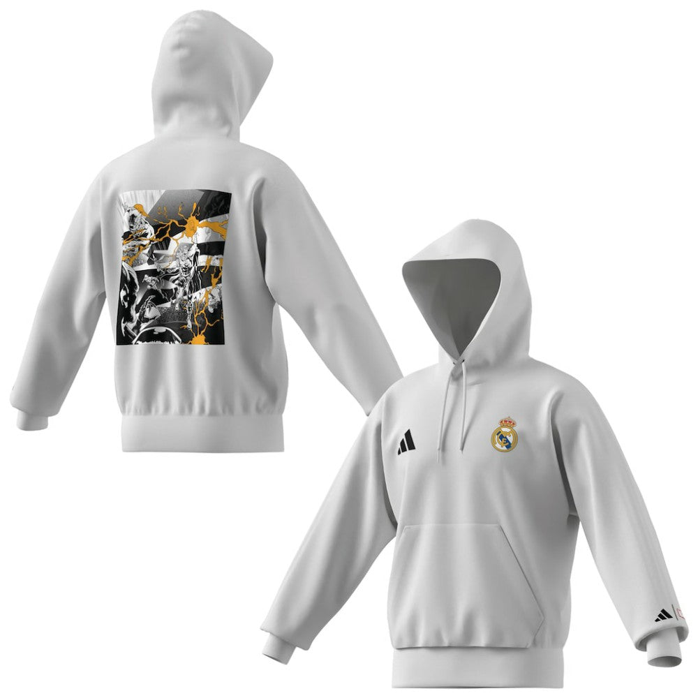 Real Madrid x Marvel Hoodie - White | Adidas discount