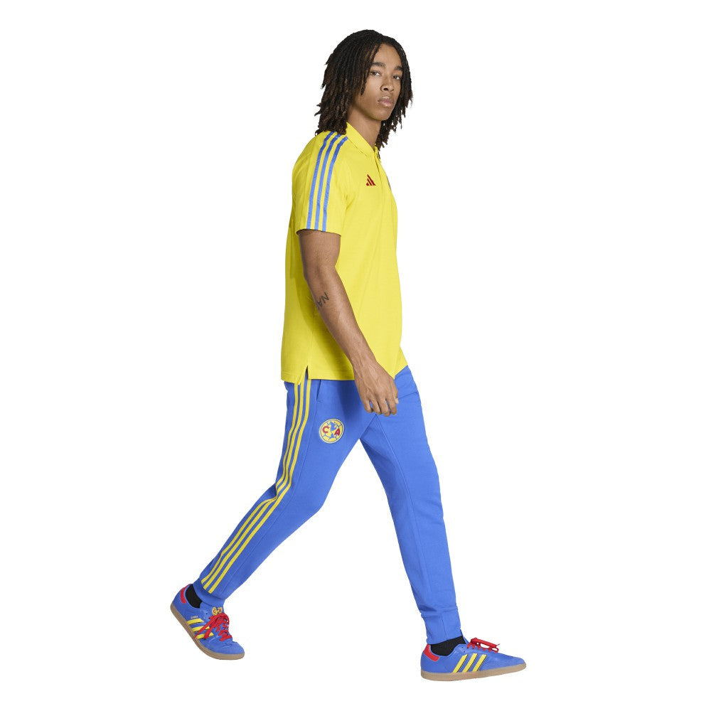 Club America 2025/26 DNA Alphaskin Polo - Yellow | Adidas shop