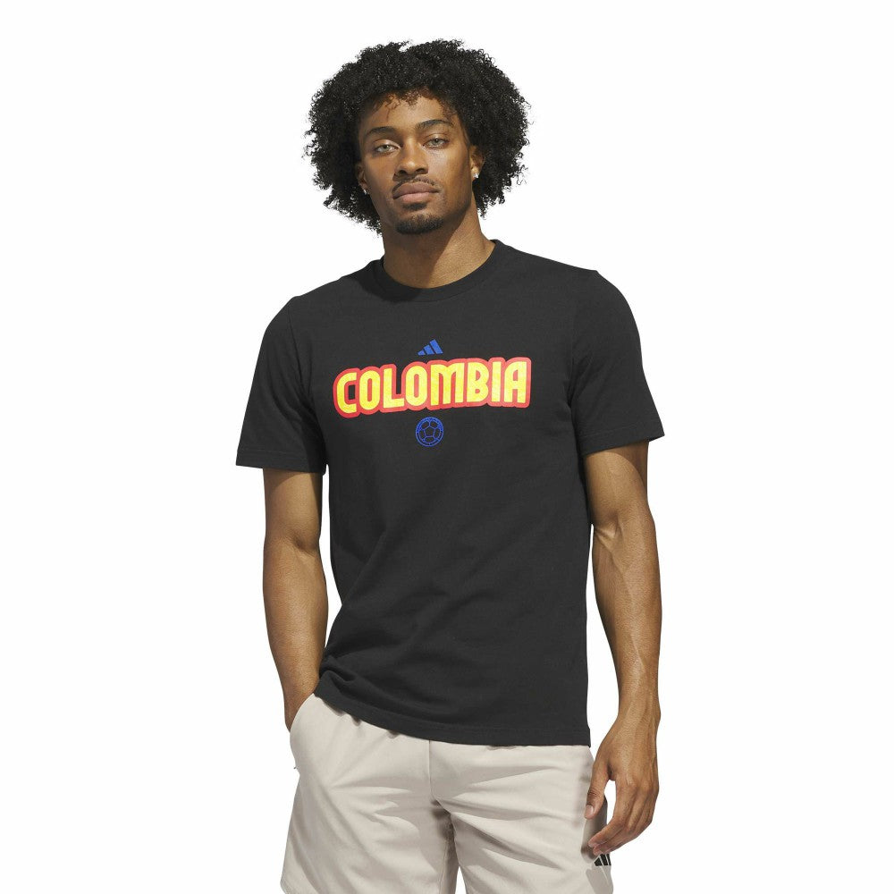 Colombia National Team Jersey Hook T-Shirt - Black | Adidas for sale