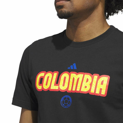 Colombia National Team Jersey Hook T-Shirt - Black | Adidas for sale