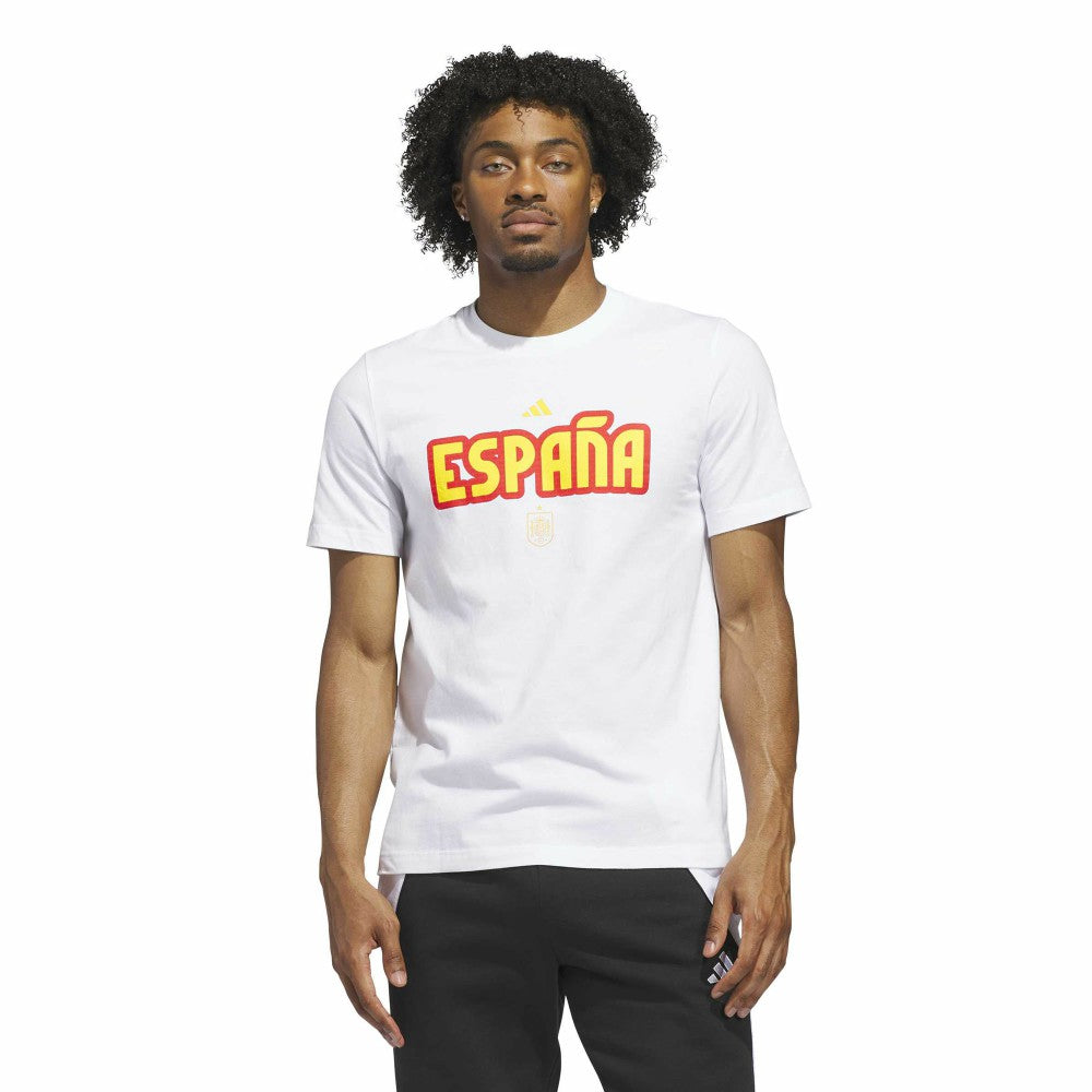Spain National Team Jersey Hook T-Shirt - White | Adidas online