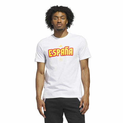 Spain National Team Jersey Hook T-Shirt - White | Adidas online