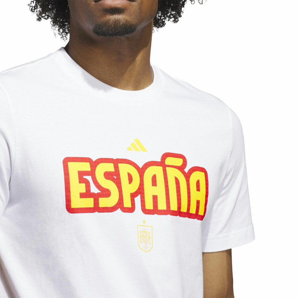 Spain National Team Jersey Hook T-Shirt - White | Adidas online