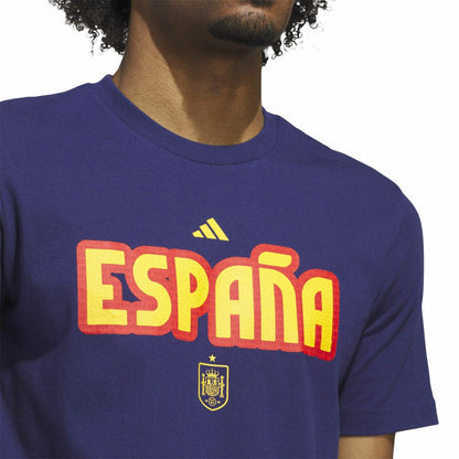Spain National Team Jersey Hook T-Shirt - Navy | Adidas on sale