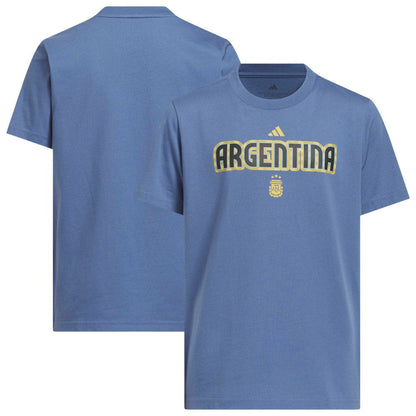 Argentina National Team Youth Jersey Hook T-Shirt - Blue | Adidas cheap