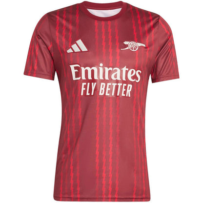 Arsenal 2025/26 Pre-Match Training Jersey - Red | Adidas sale