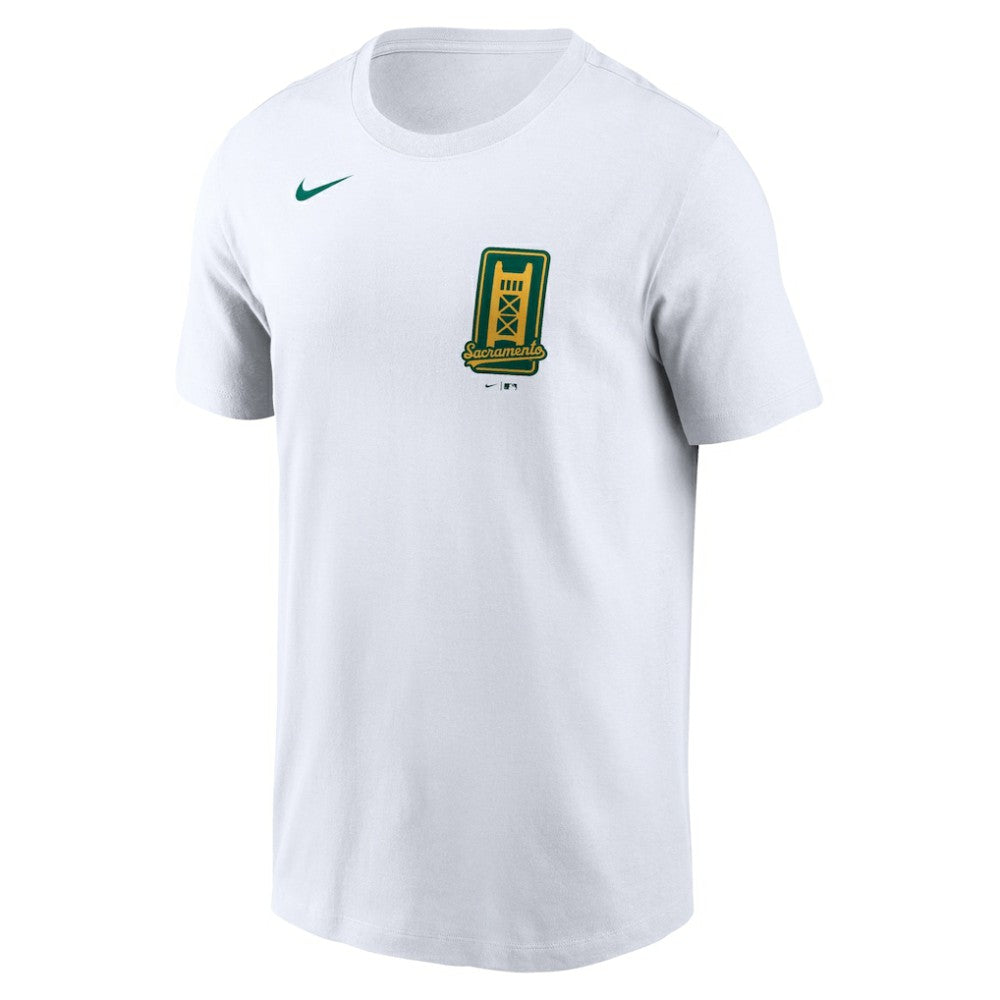 Athletics New Logo T-Shirt - White | Nike