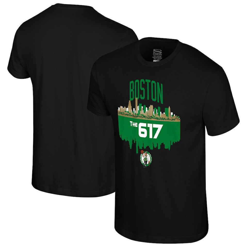 Boston Celtics Stadium Essentials Cities T-Shirt - Black on sale