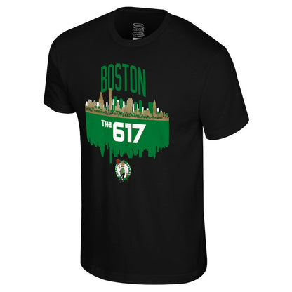 Boston Celtics Stadium Essentials Cities T-Shirt - Black on sale