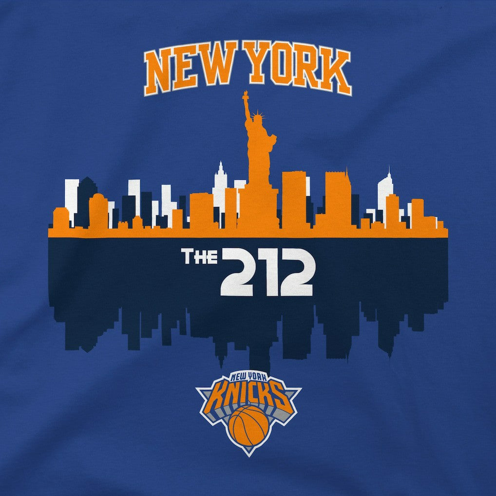 New York Knicks Stadium Essentials Cities T-Shirt - Royal cheap