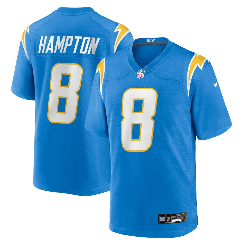 Omarion Hampton Los Angeles Chargers Team Game Jersey - Powder Blue | Nike sale