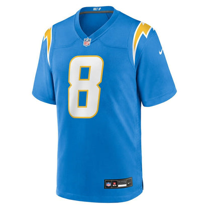 Omarion Hampton Los Angeles Chargers Team Game Jersey - Powder Blue | Nike sale