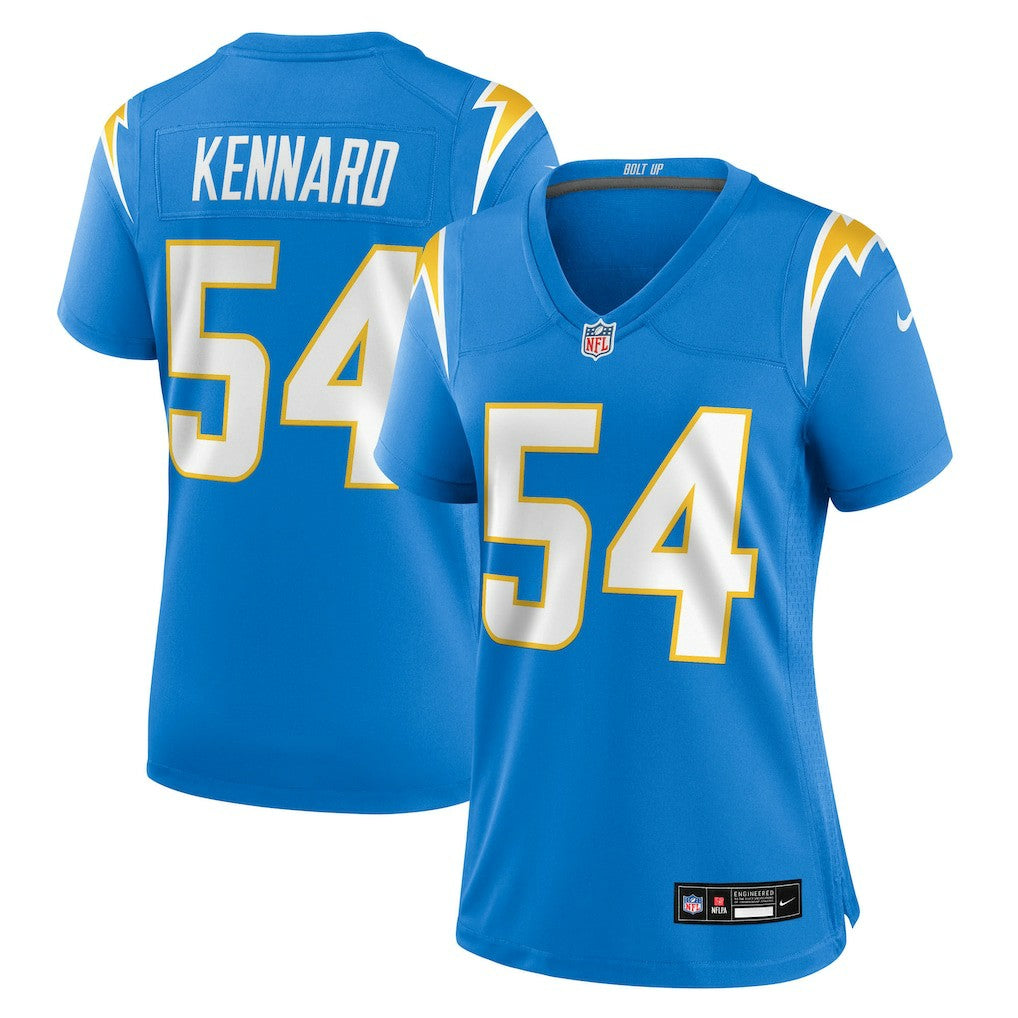 Kyle Kennard Los Angeles Chargers Women's Team Game Jersey - Powder Blue | Nike for sale