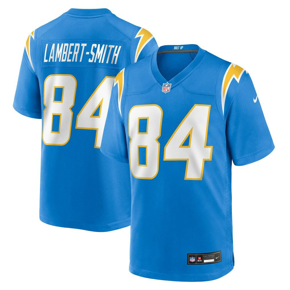 KeAndre Lambert-Smith Los Angeles Chargers Team Game Jersey - Powder Blue | Nike outlet
