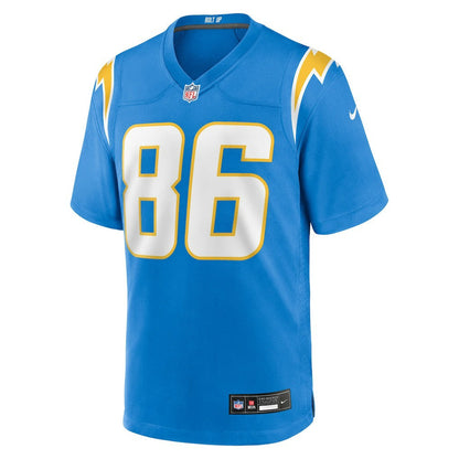 Oronde Gadsden Los Angeles Chargers Team Game Jersey - Powder Blue | Nike on sale