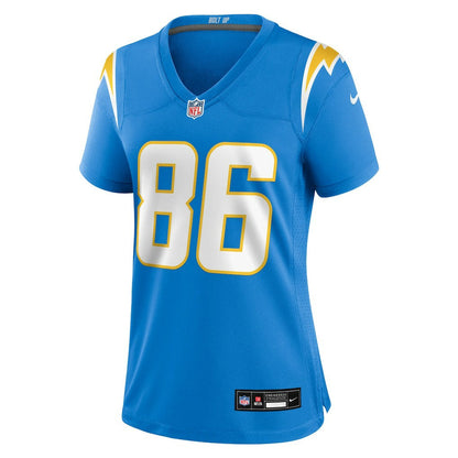 Oronde Gadsden Los Angeles Chargers Women's Team Game Jersey - Powder Blue | Nike on sale