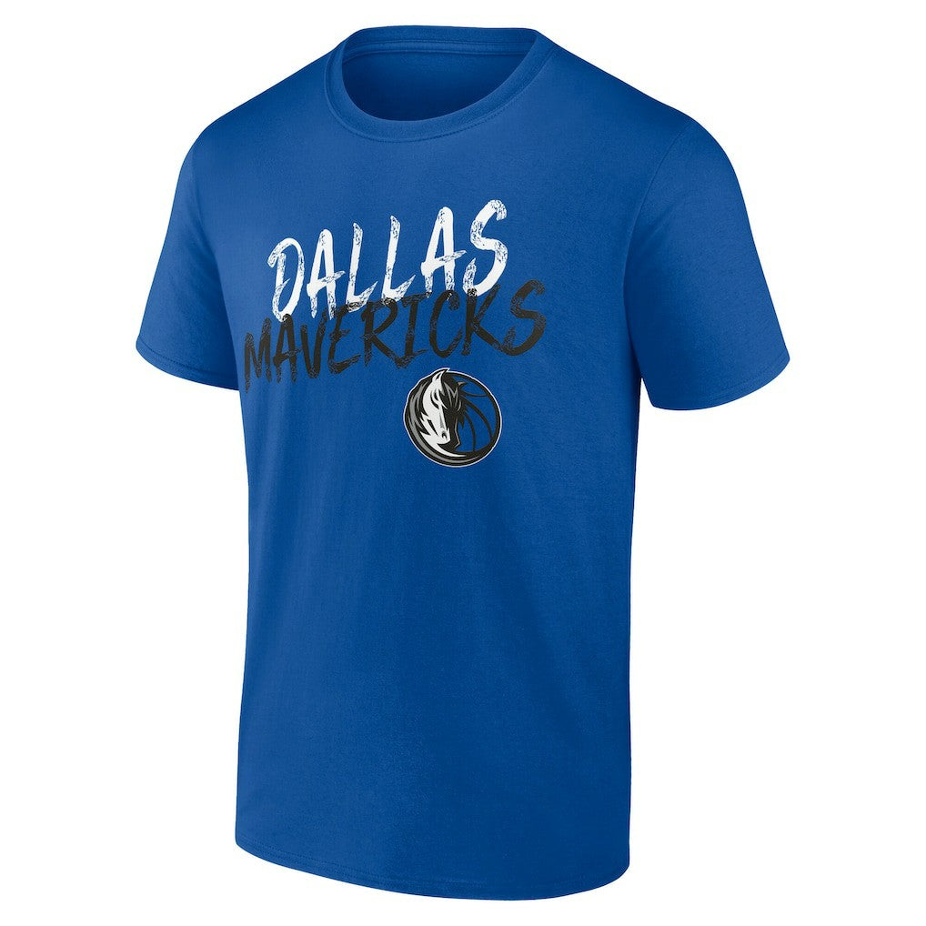 Dallas Mavericks Hustle Custom T-Shirt sale - Blue sale