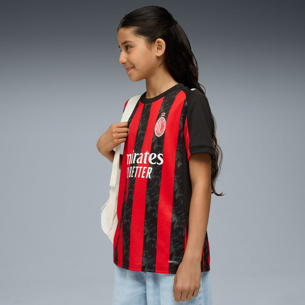 AC Milan Youth 2025/26 Home Replica Jersey - Red | Puma discount