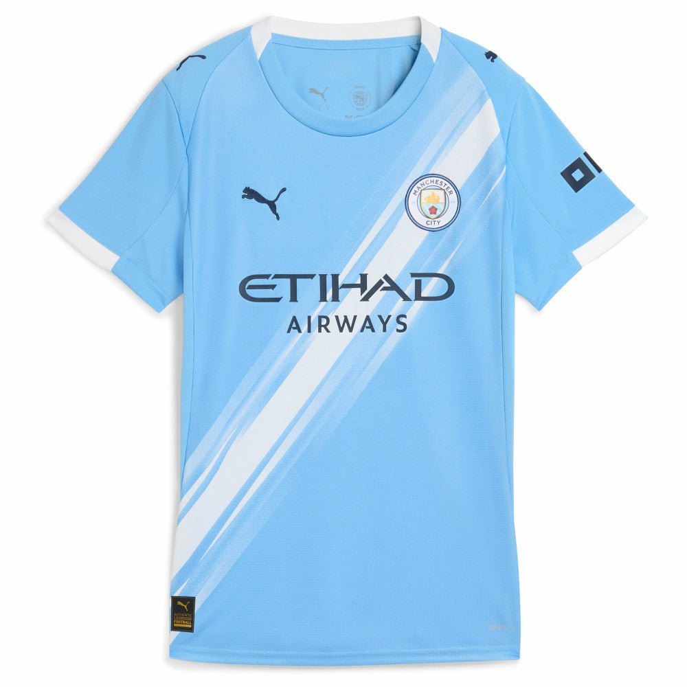 Manchester City Women's 2025/26 Home Replica Jersey - Sky Blue | Puma online