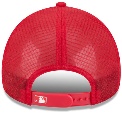 Washington Nationals 2026 Batting Practice Alternate Apex 9FORTY Adjustable Hat - Red | New Era