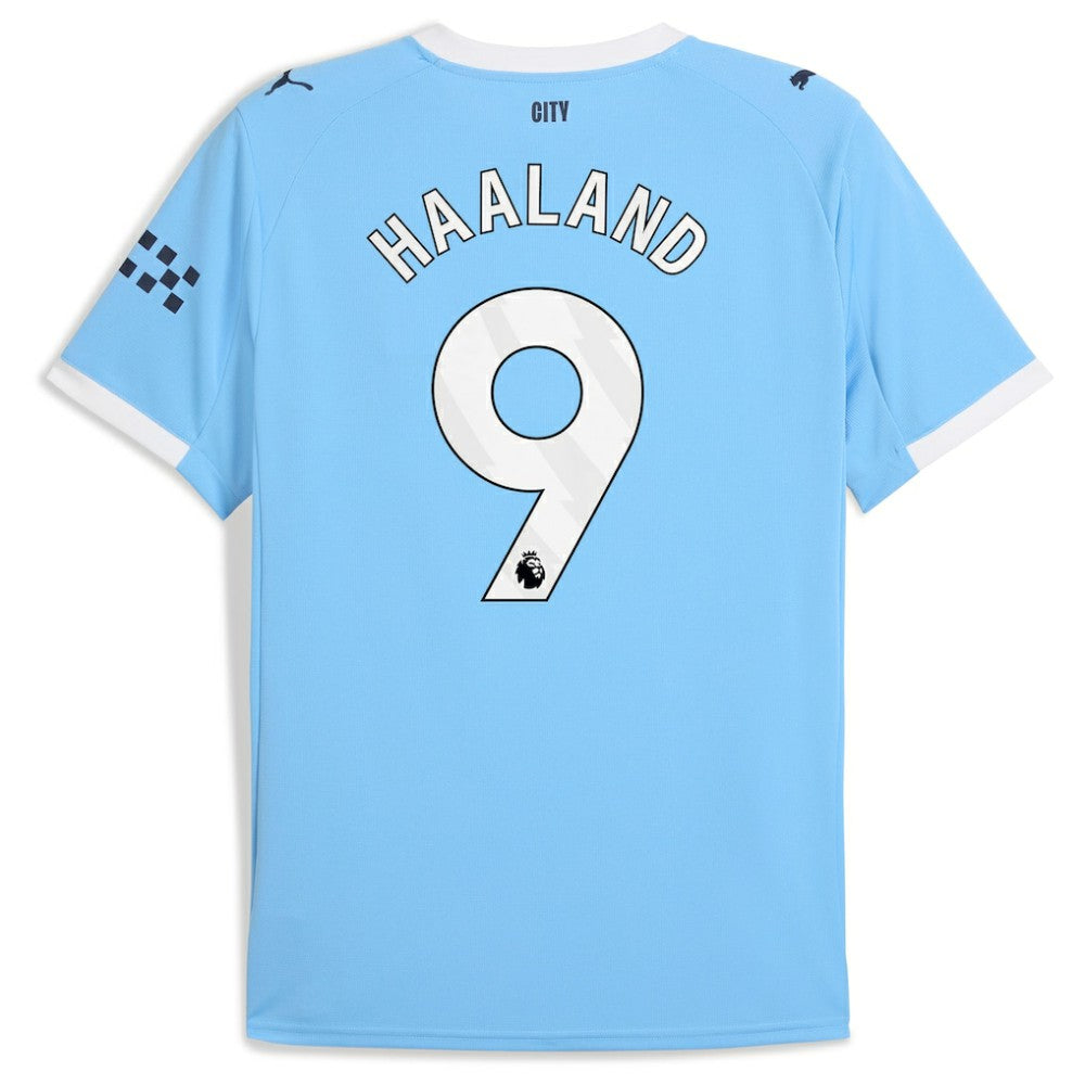 Erling Haaland Manchester City 2025/26 Home Replica Player Jersey - Sky Blue | Puma for sale