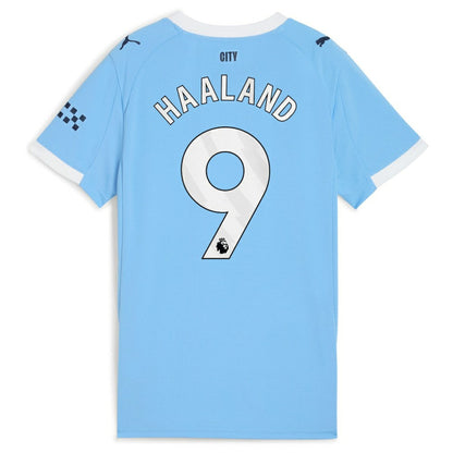 Erling Haaland Manchester City Women's 2025/26 Home Replica Player Jersey - Sky Blue | Puma cheap