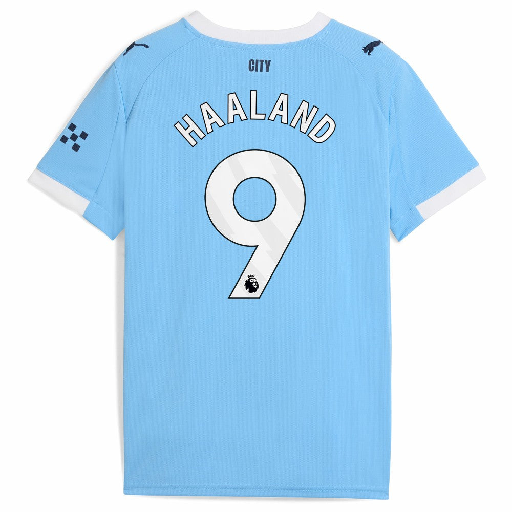 Erling Haaland Manchester City Youth 2025/26 Home Replica Player Jersey - Sky Blue | Puma discount