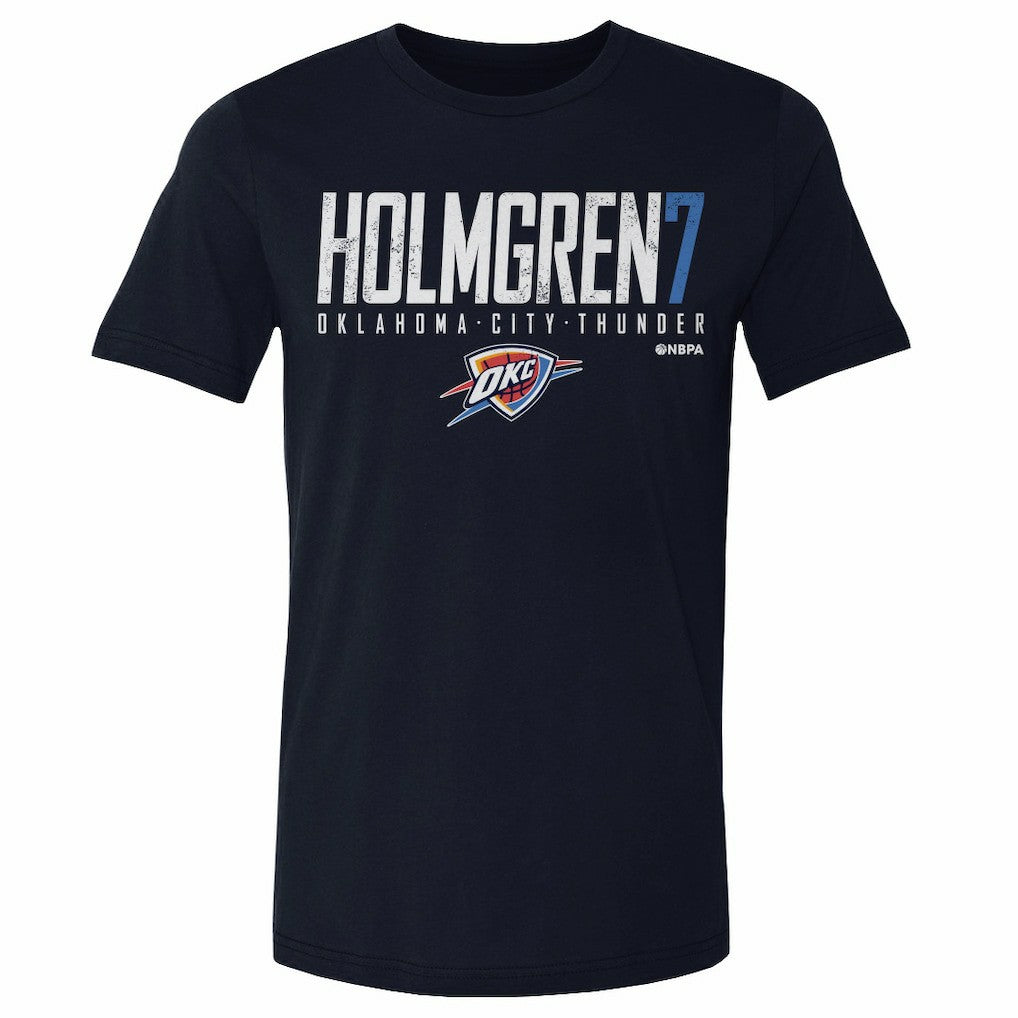 Chet Holmgren Oklahoma City Thunder 500 Level Elite Player T-Shirt - Navy discount