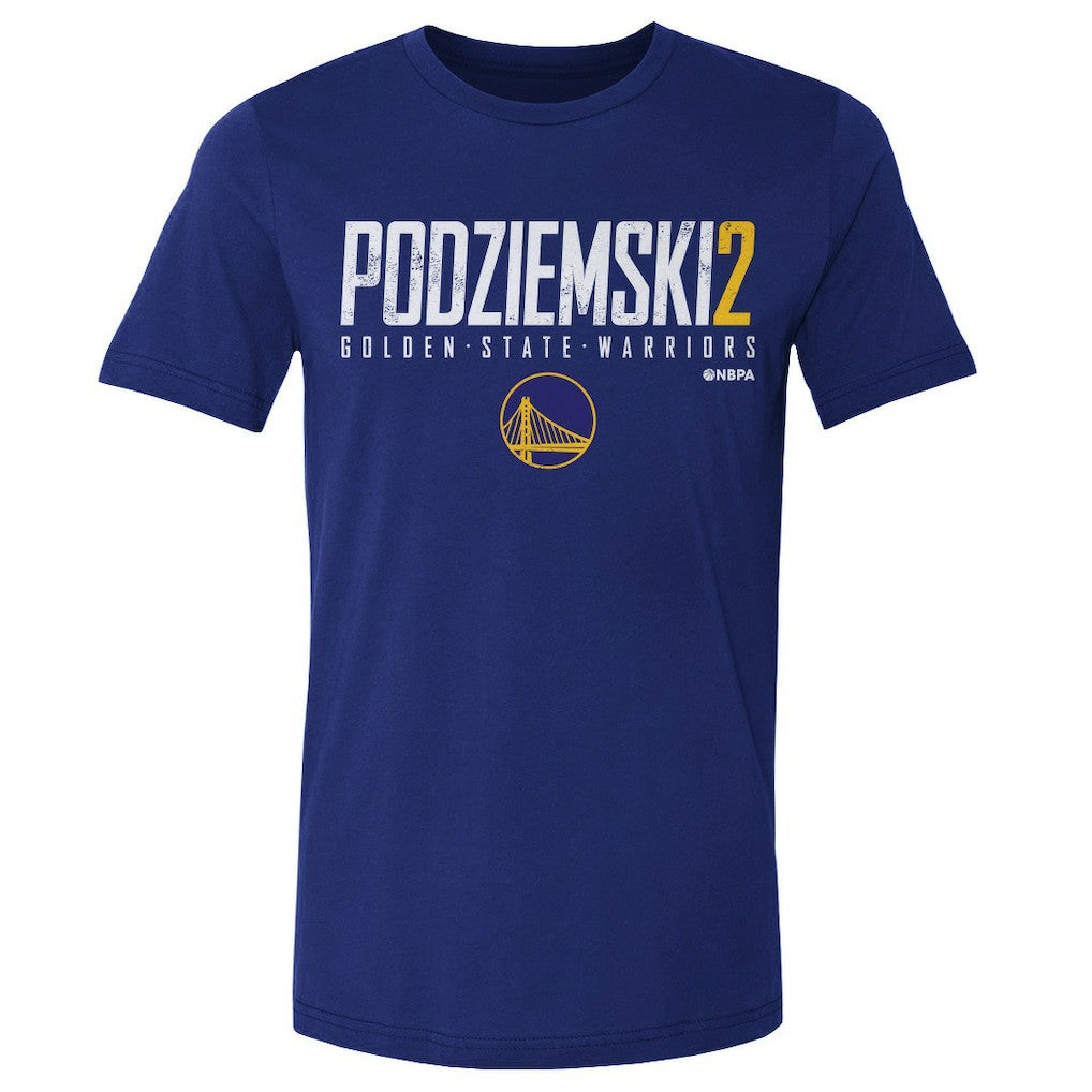 Brandin Podziemski Golden State Warriors 500 Level Elite Player T-Shirt sale - Royal discount