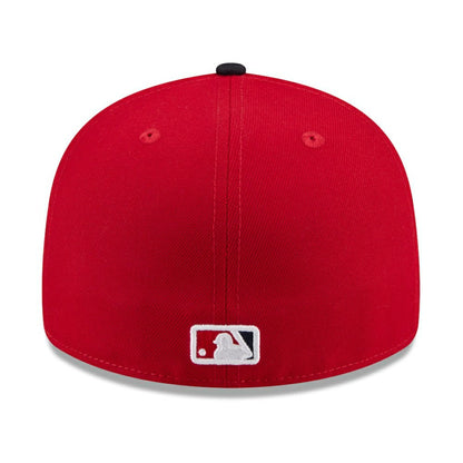 Washington Nationals 2026 Spring Training Low Profile 59FIFTY Fitted Hat - Red/Navy | New Era