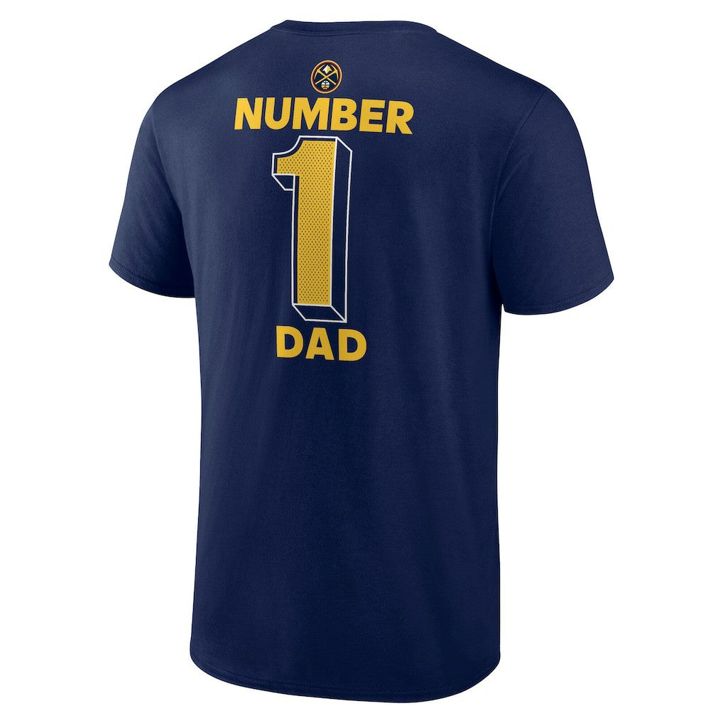 Denver Nuggets #1 Dad Jersey T-Shirt sale - Navy sale