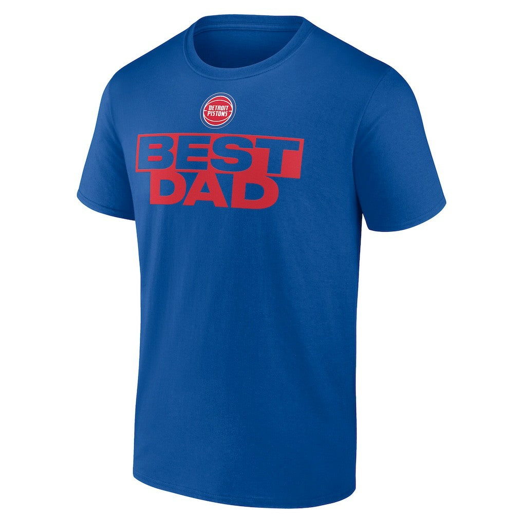 Detroit Pistons Greatest Dad T-Shirt sale - Blue sale