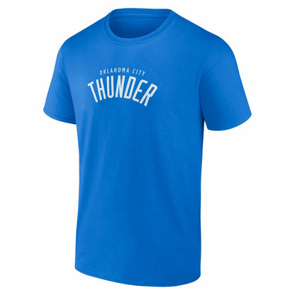 Oklahoma City Thunder #1 Dad Jersey T-Shirt - Blue sale