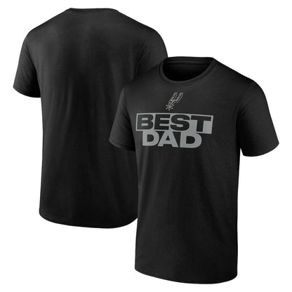 San Antonio Spurs Greatest Dad T-Shirt - Black for sale