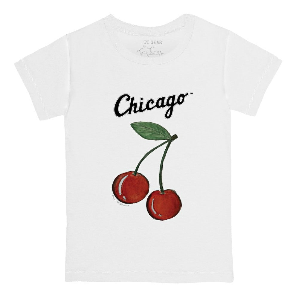 Chicago White Sox Tiny Turnip  Youth Cherries T-Shirt - White