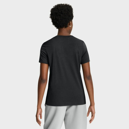 Miami Marlins Women's Authentic Collection Early Work Tri-Blend Dri-FIT T-Shirt - Black | Nike