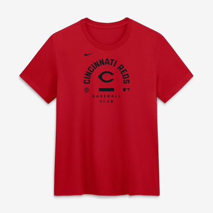 Cincinnati Reds Women's Authentic Collection Early Work Tri-Blend Dri-FIT T-Shirt - Red | Nike