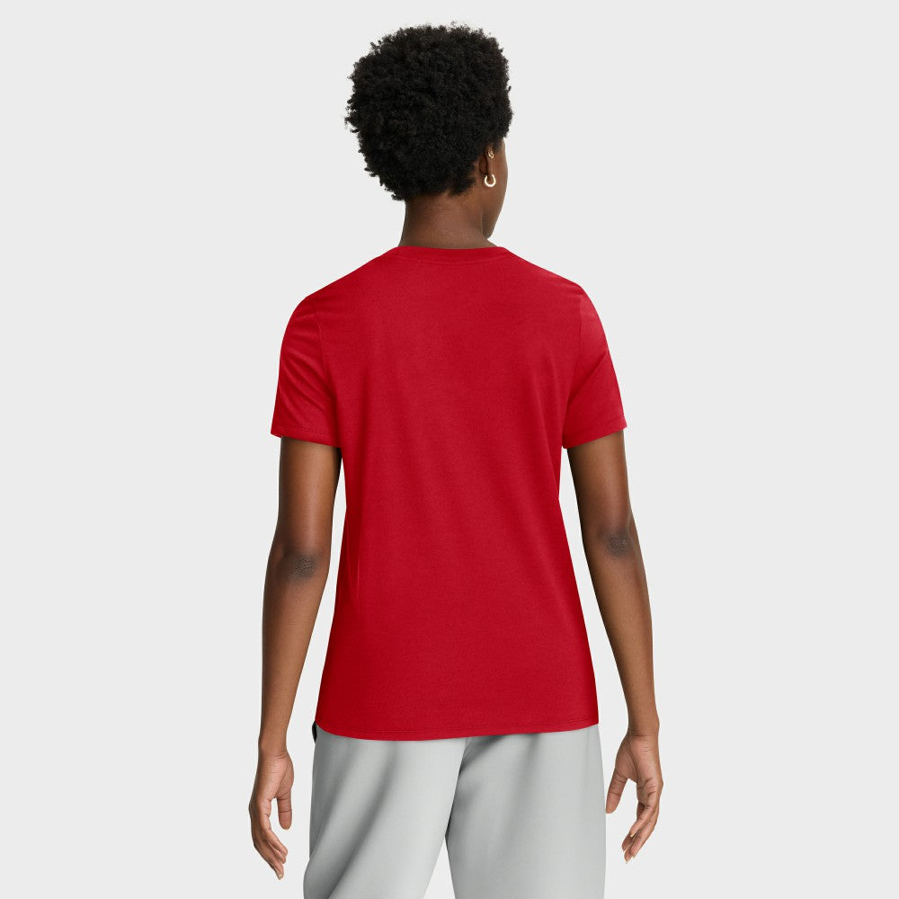 Cincinnati Reds Women's Authentic Collection Early Work Tri-Blend Dri-FIT T-Shirt - Red | Nike