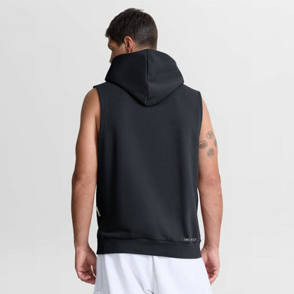 New York Yankees Authentic Collection Standard Issue Dri-FIT Sleeveless Hoodie - Navy | Nike
