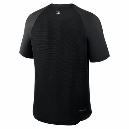 Arizona Diamondbacks Authentic Collection Batting Practice Pre-Game Raglan Dri-FIT Top - Black | Nike