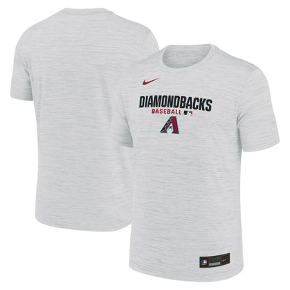 Arizona Diamondbacks Authentic Collection Velocity Dri-FIT T-Shirt - White | Nike